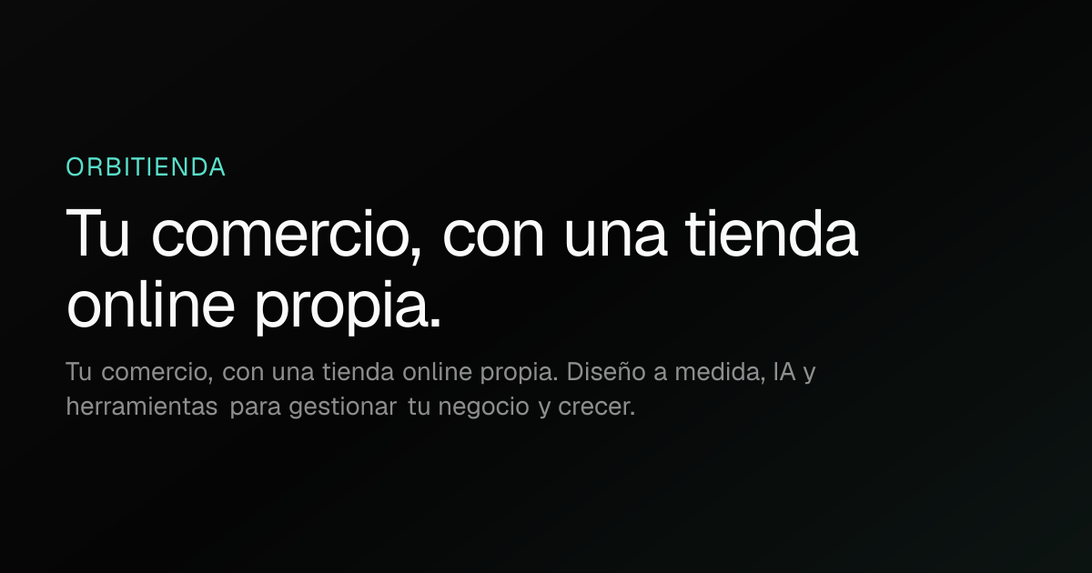 Orbitienda screenshot 1